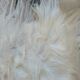 Natural black and white goat skin 92x47cm