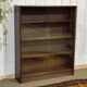 1970s English display cabinet in mahogany