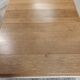 Restored oak table in natural wood and linen.