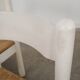 Set of four beechwood chairs, Italian design, 1980s, made in Italy