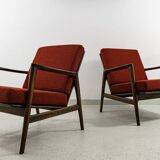 Mid Century Modern Armchairs By Sfm, Poland, 1960s, set of 2