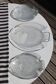 Vintage fish set, Arcoroc France (9 pieces)