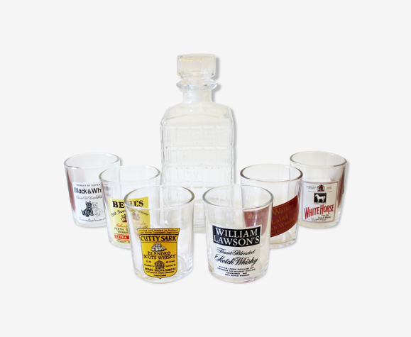 Service à whisky Scotland complet dans son coffret