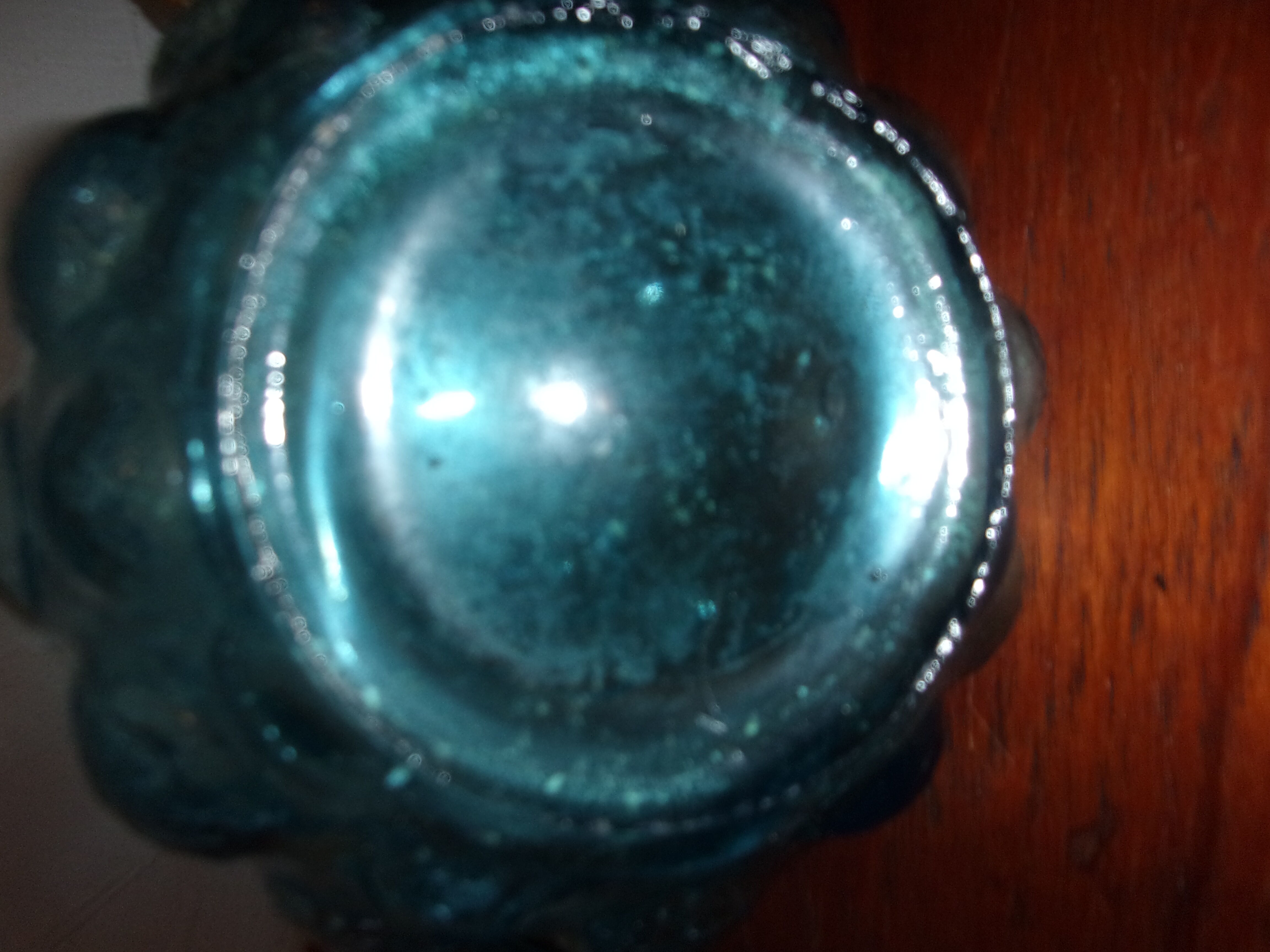 Lot de 2 bouteilles carafes bullées  1960