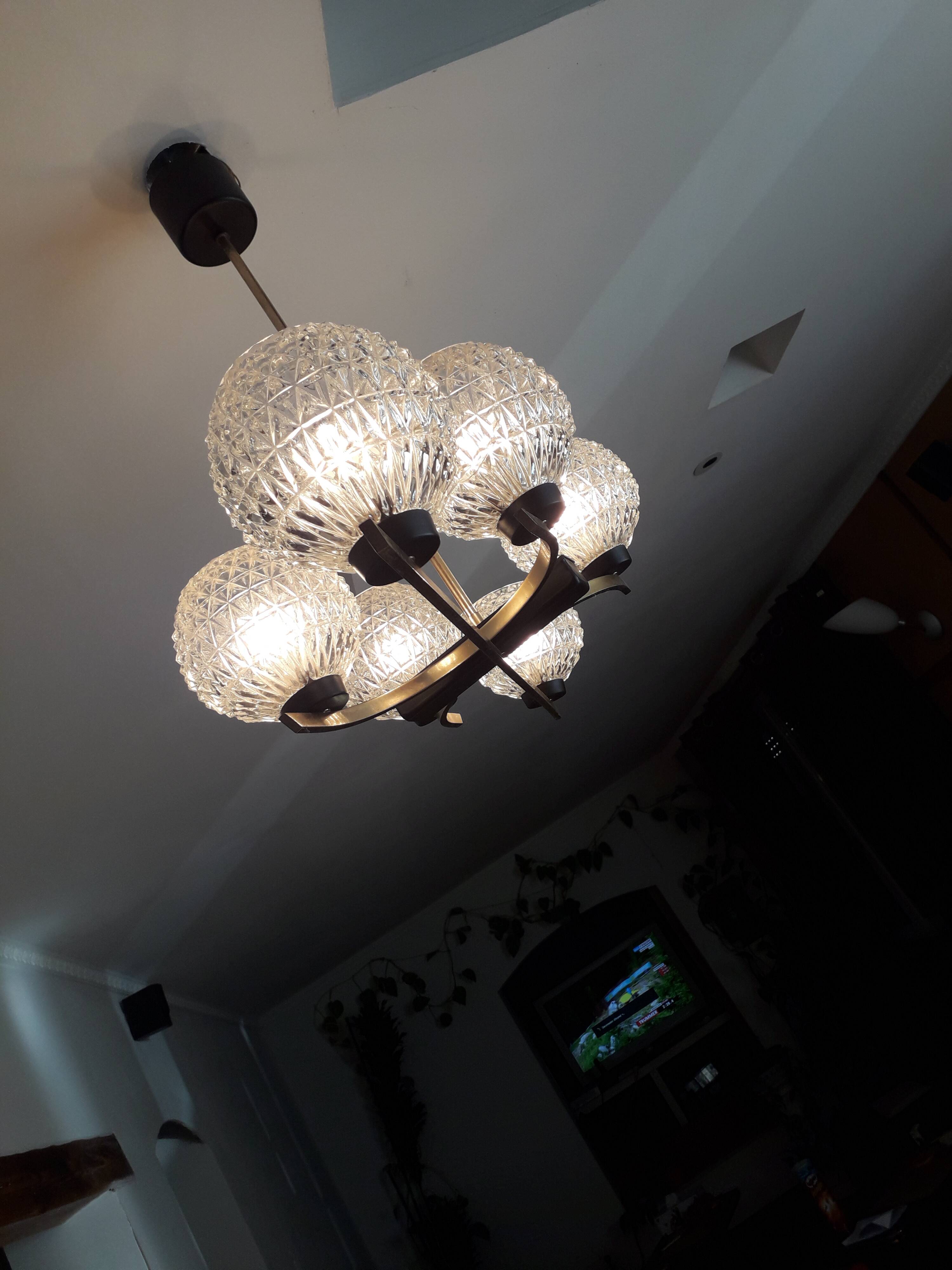 Vintage Arlus chandelier 50/60s