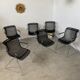 Set of 6 chairs "Penelope" by Charles Pollock for Castelli design year 1980
