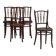 Antique Viennese-style chairs (circa 1920). Set of 4, no. 4
