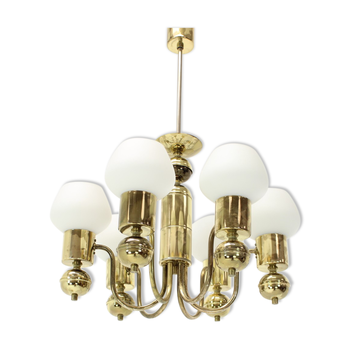 Mid-Century Chandelier/Kamenicky Senov, 1960's
