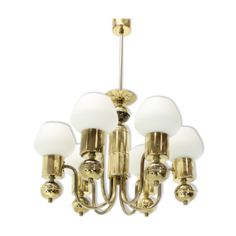 Mid-Century Chandelier/Kamenicky Senov, 1960's