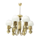 Mid-Century Chandelier/Kamenicky Senov, 1960's