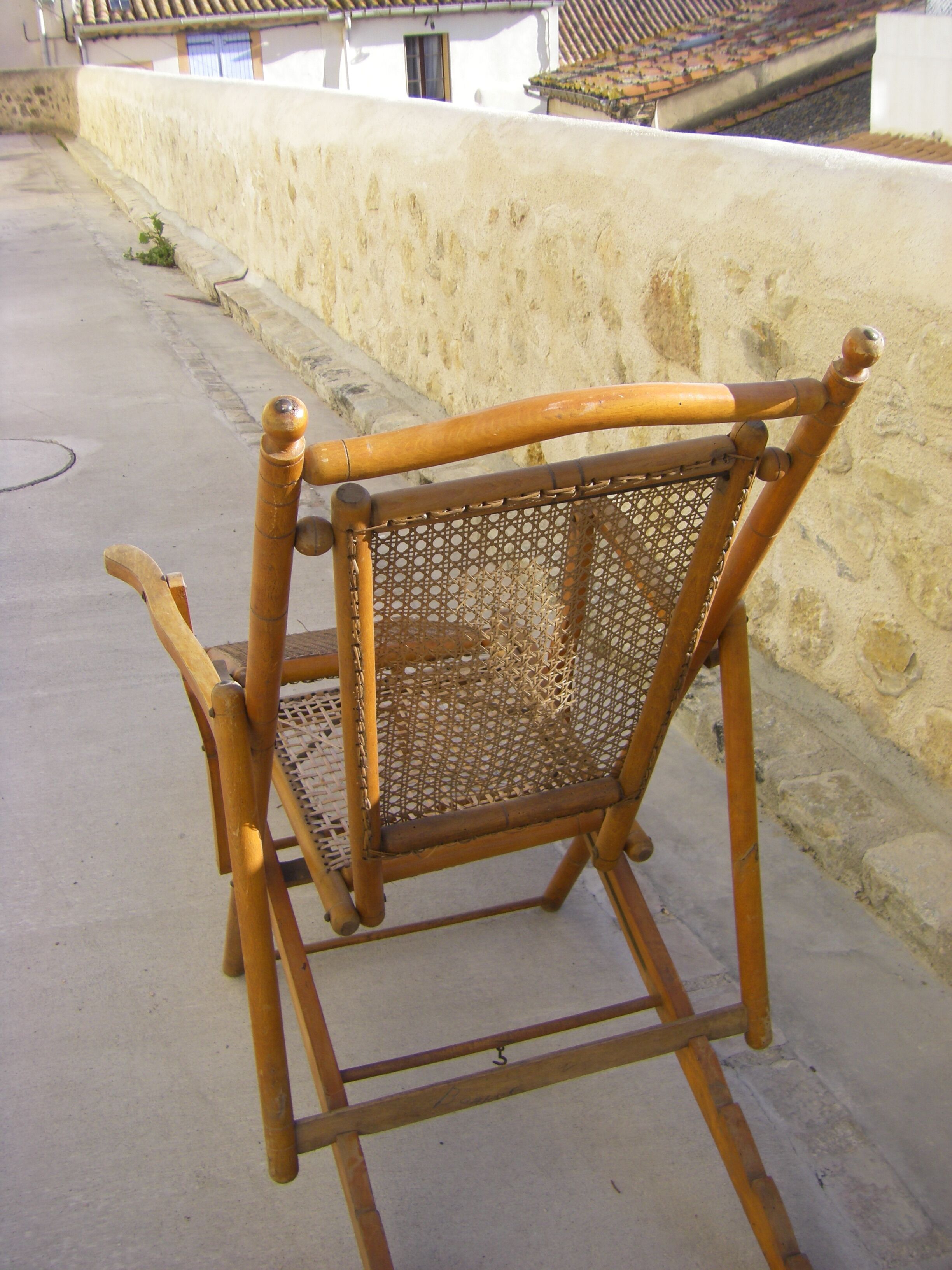 Old chaise longue circa 1900