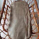 Rattan cradle 60s