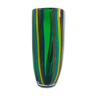 Vase moderne du milieu du siècle en verre de Murano, 1960