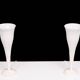 pair Alabaster Table lamps by A Pegasam Spain 1970s