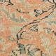 7x10 Large Cream Floral Pattern Turkish Vintage Rug, 207x304Cm