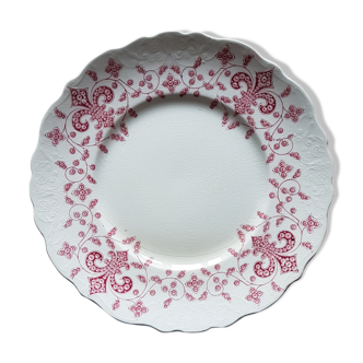 Assiette en faïence ancienne