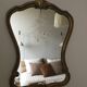 Antique gilded mirror