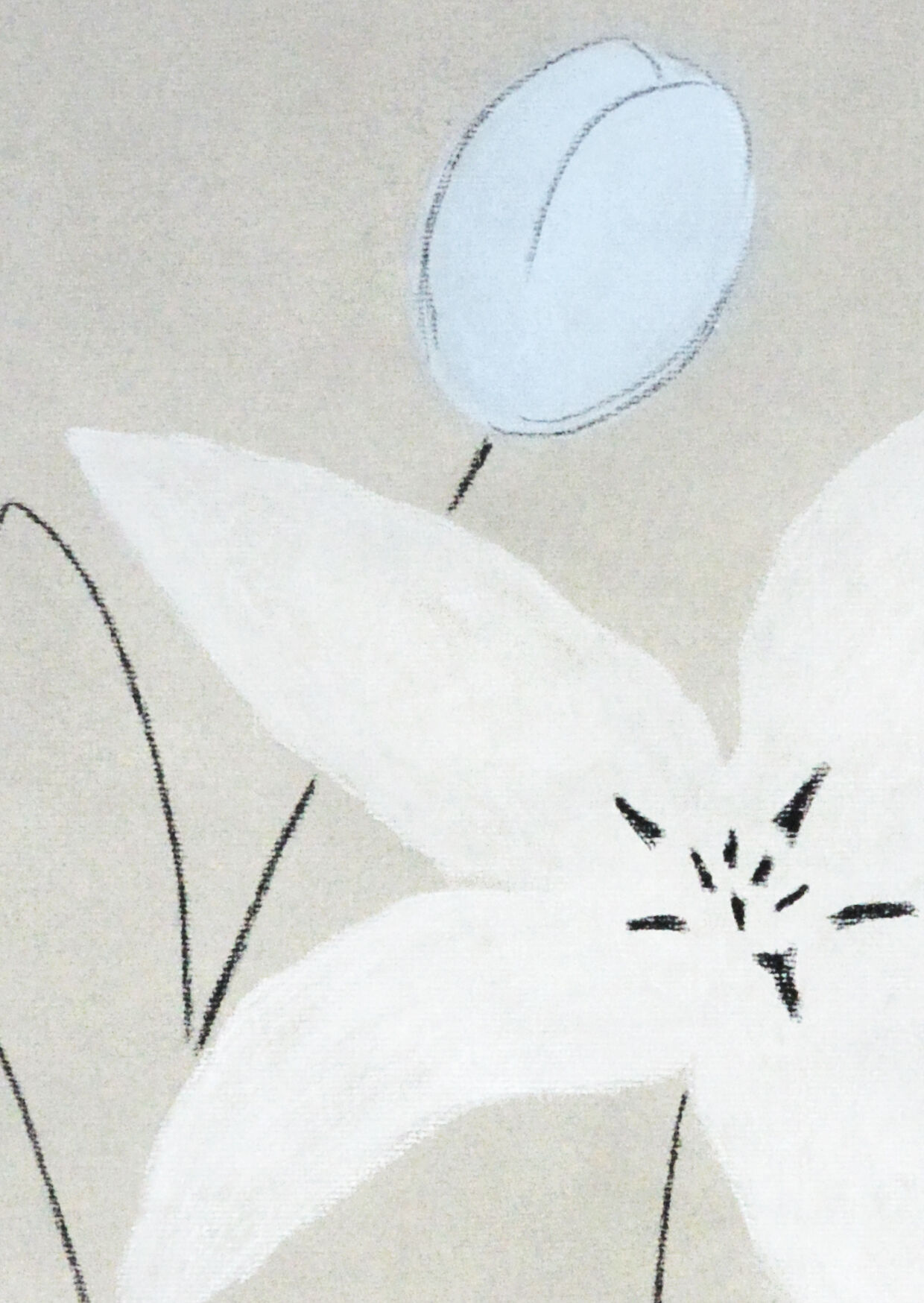 Fleurs "Lilia" - Impression d'art A4