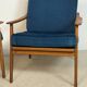 a pair of Scandinavian armchairs in teak from the 1960s