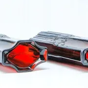 Pair of Ruby Vases NEW LOOK