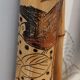 Bamboo wall-mounted locker