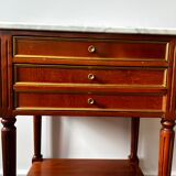 Small table with drawers Louis xvi style