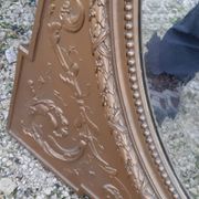 Miroir bois et stuc doré 19 éme