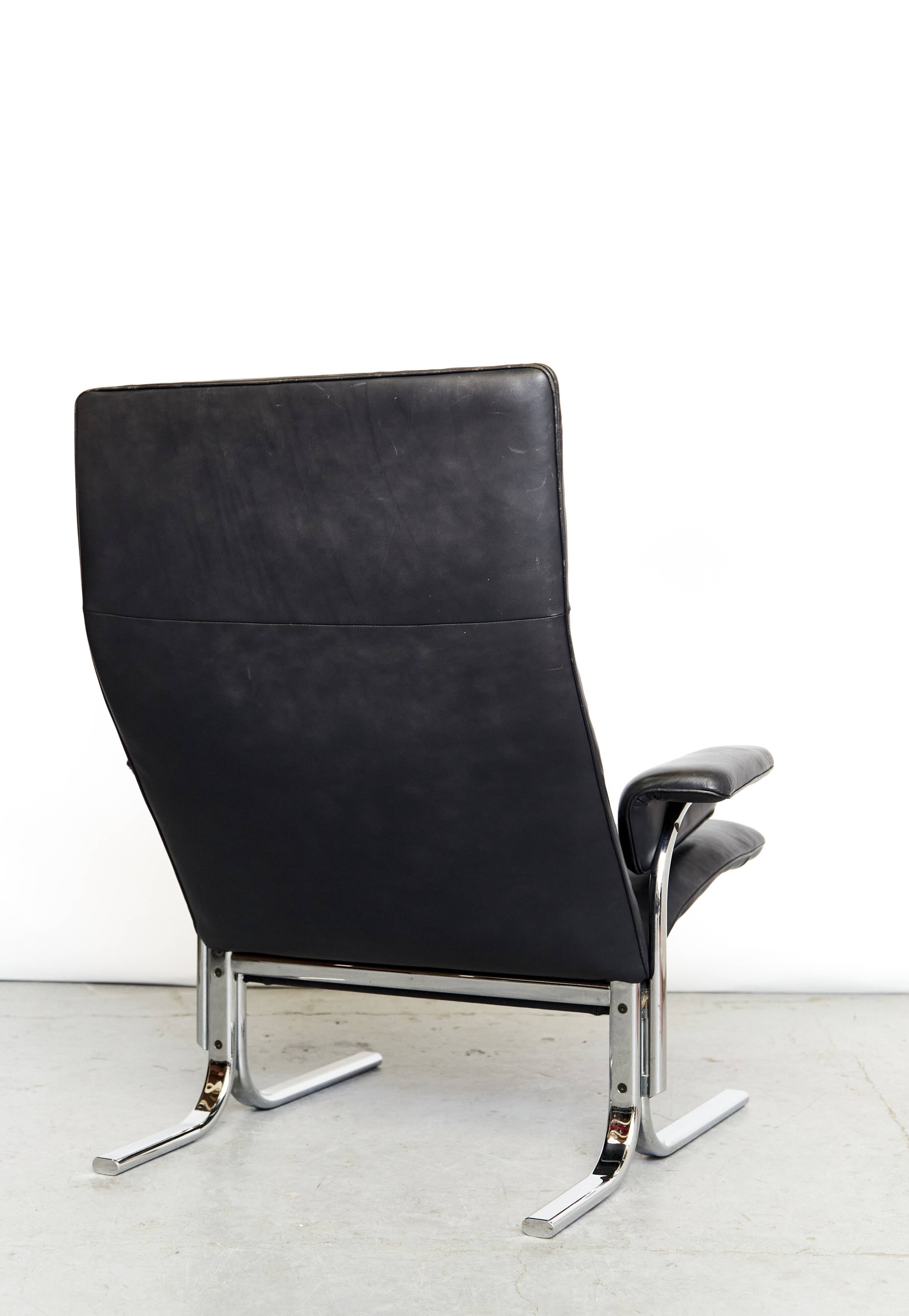 De Sede Lounge Chair & Ottoman DS-2030 de Hans Eichenberger