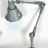 Mid-Century AURE set of two rare wall lamps in metal. Italy 1960s