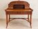 Antique wooden desk with steps and drawers – 103 cm