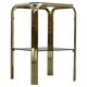 Mid-Century Brass and Smoked Glass Tea Table, 1970s, Germany