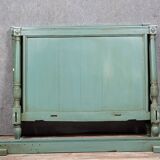 Directoire period center bed in lacquered wood