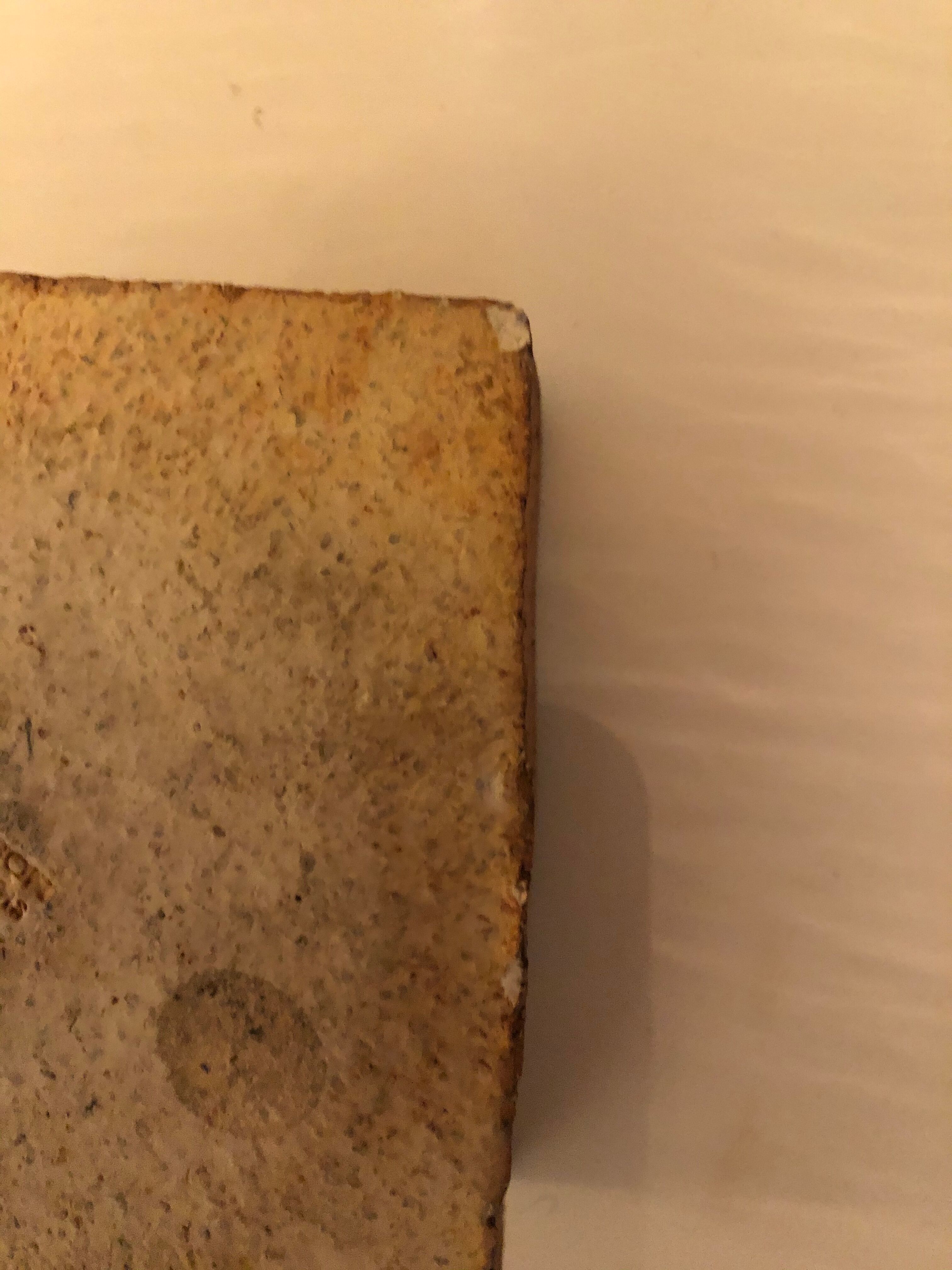 Empty ceramic pocket of Roger Capron . Vallauris circa 1960