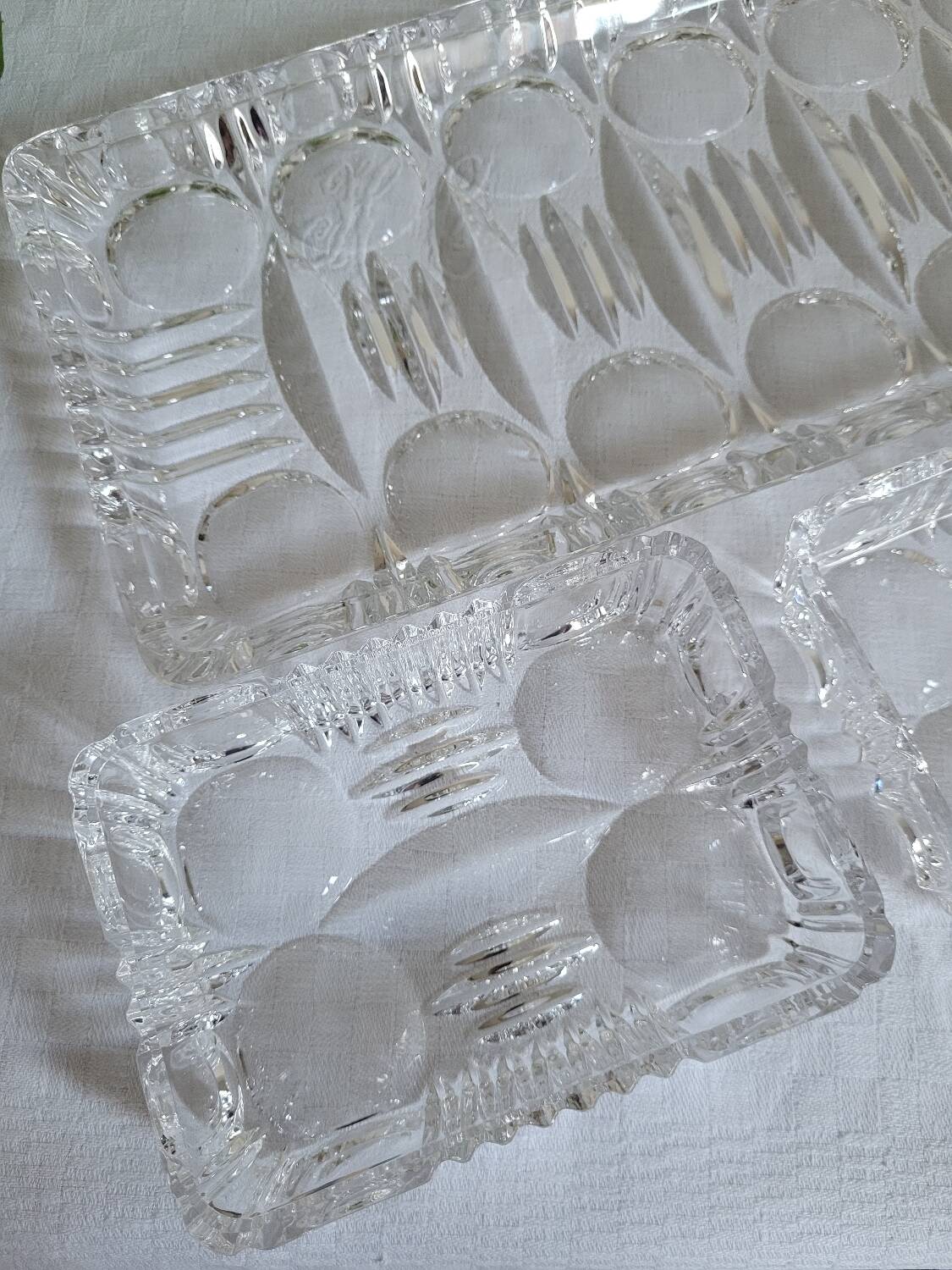 Servant / Crystal serving tray