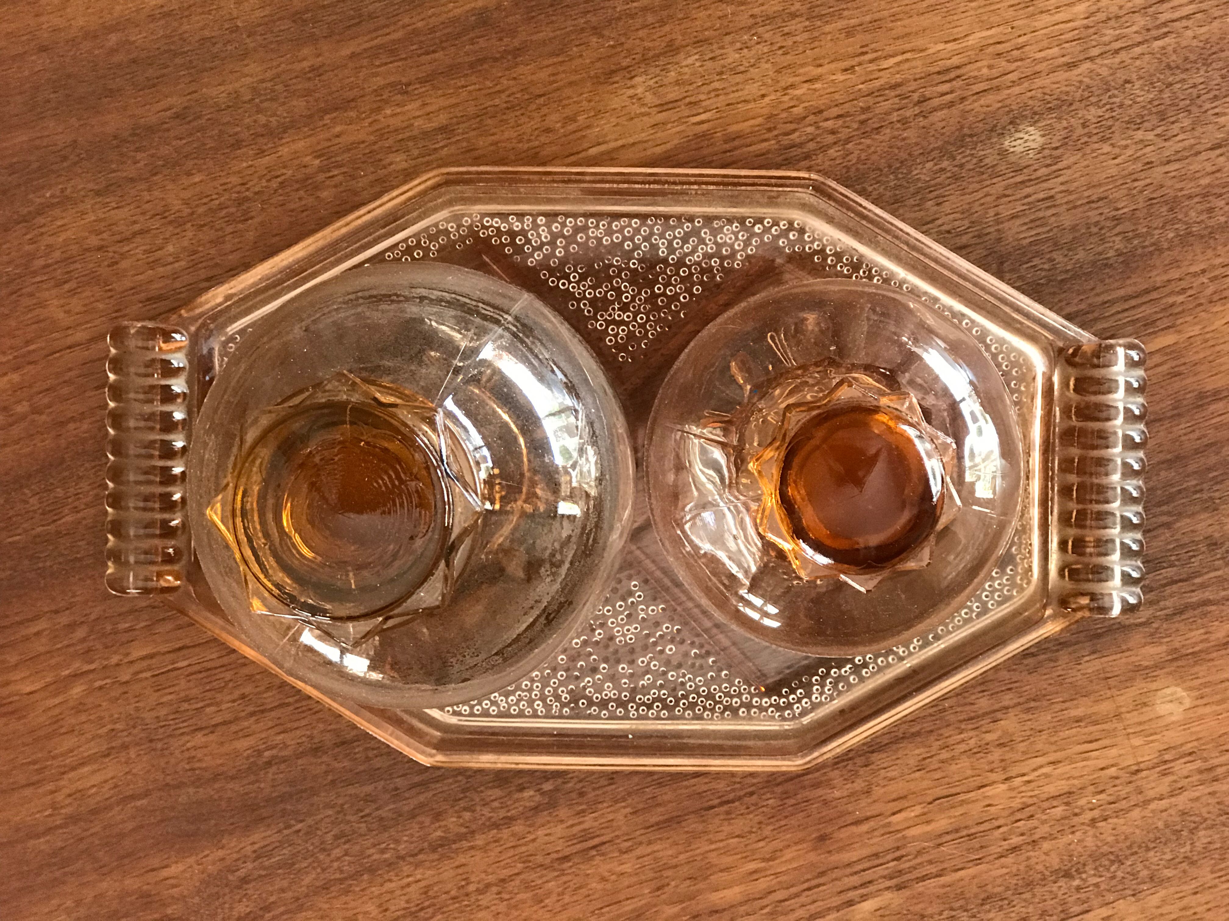 Ensemble vintage flacons rosé