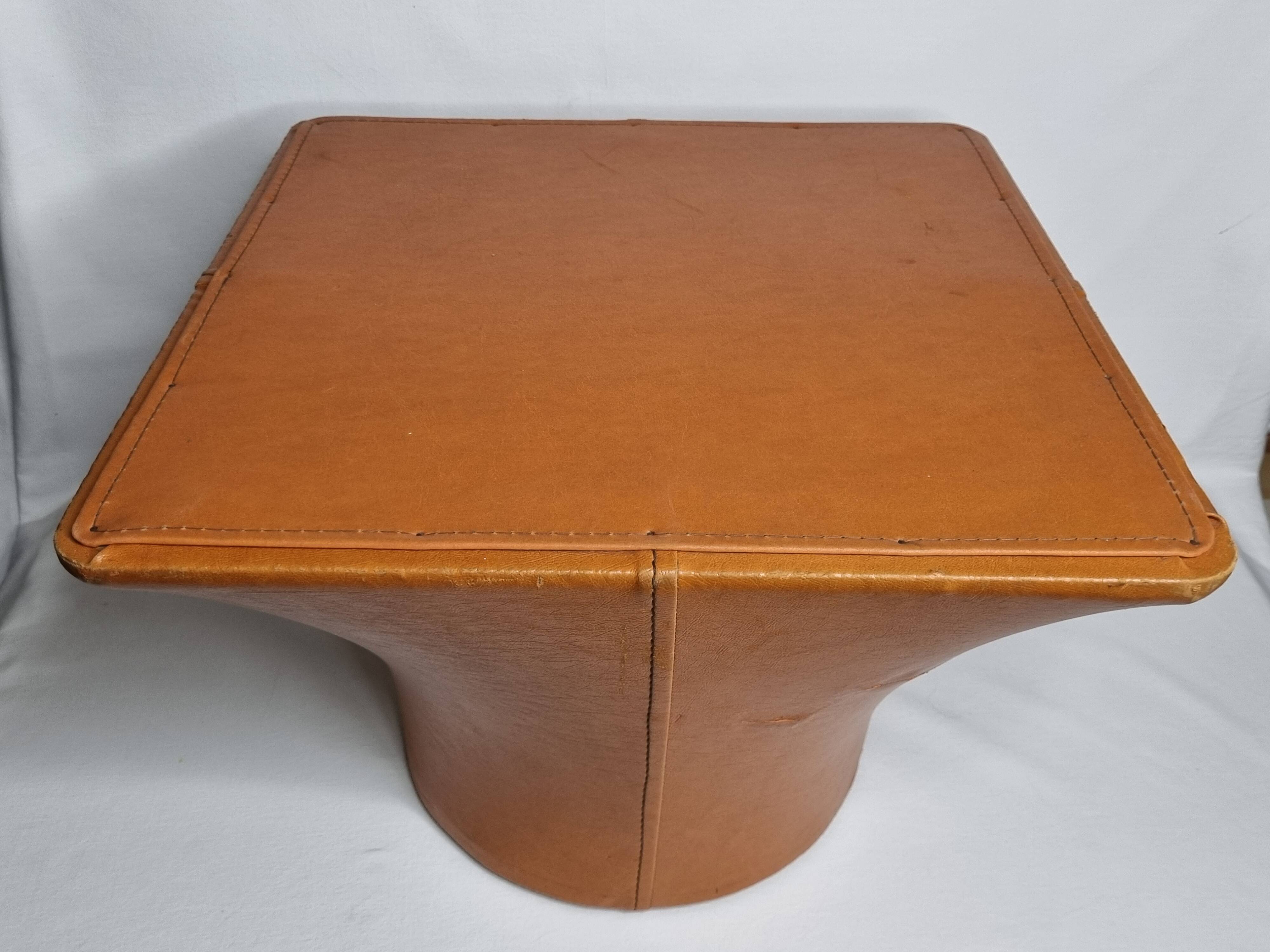 Space Age Mushroom Coffee Table, Vintage 60s Design, 48cm