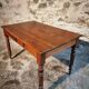 French vintage cherry wood table, circa 1920–1940.