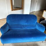 Blue sofa
