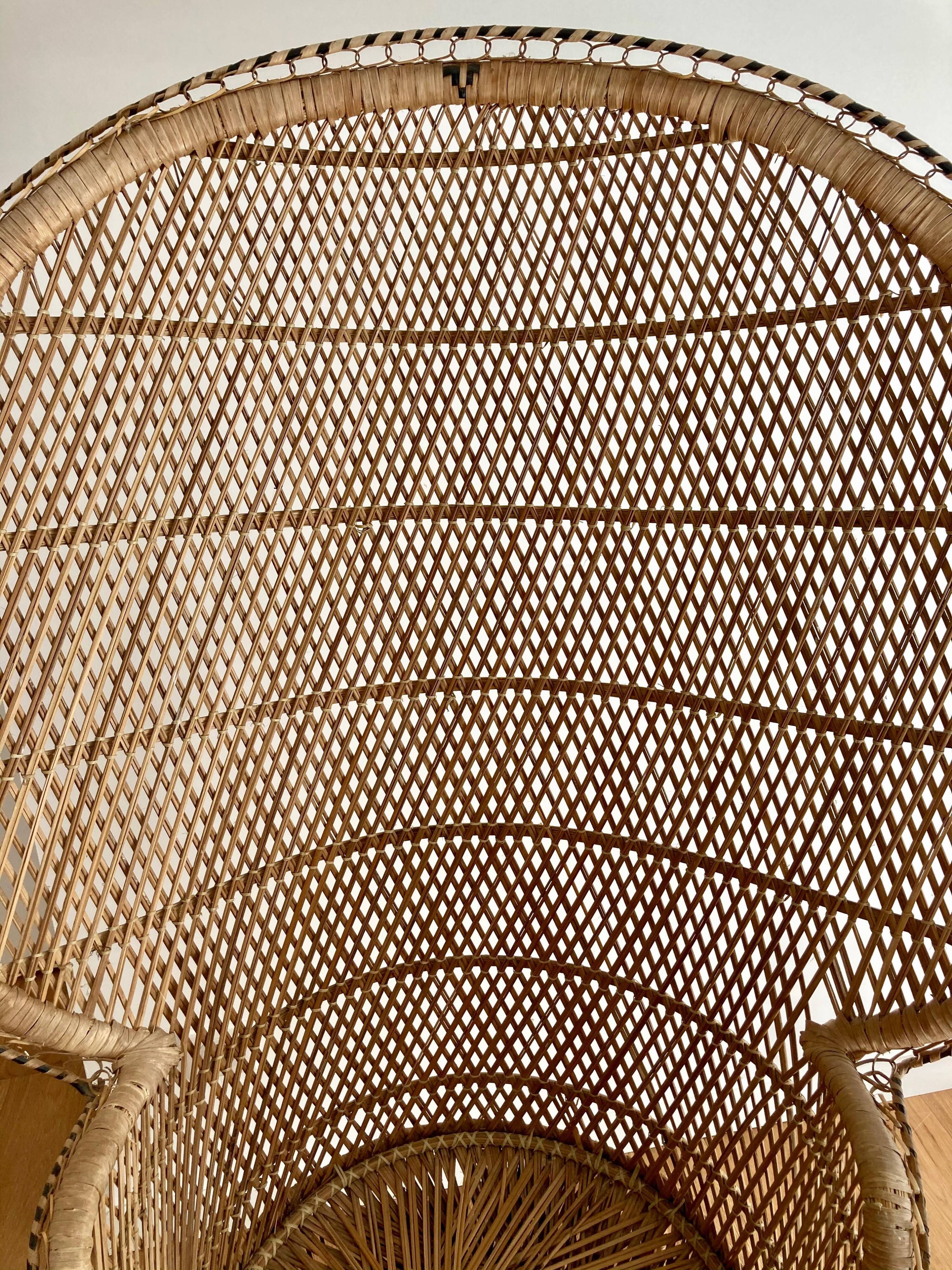 Emmanuelle rattan chair