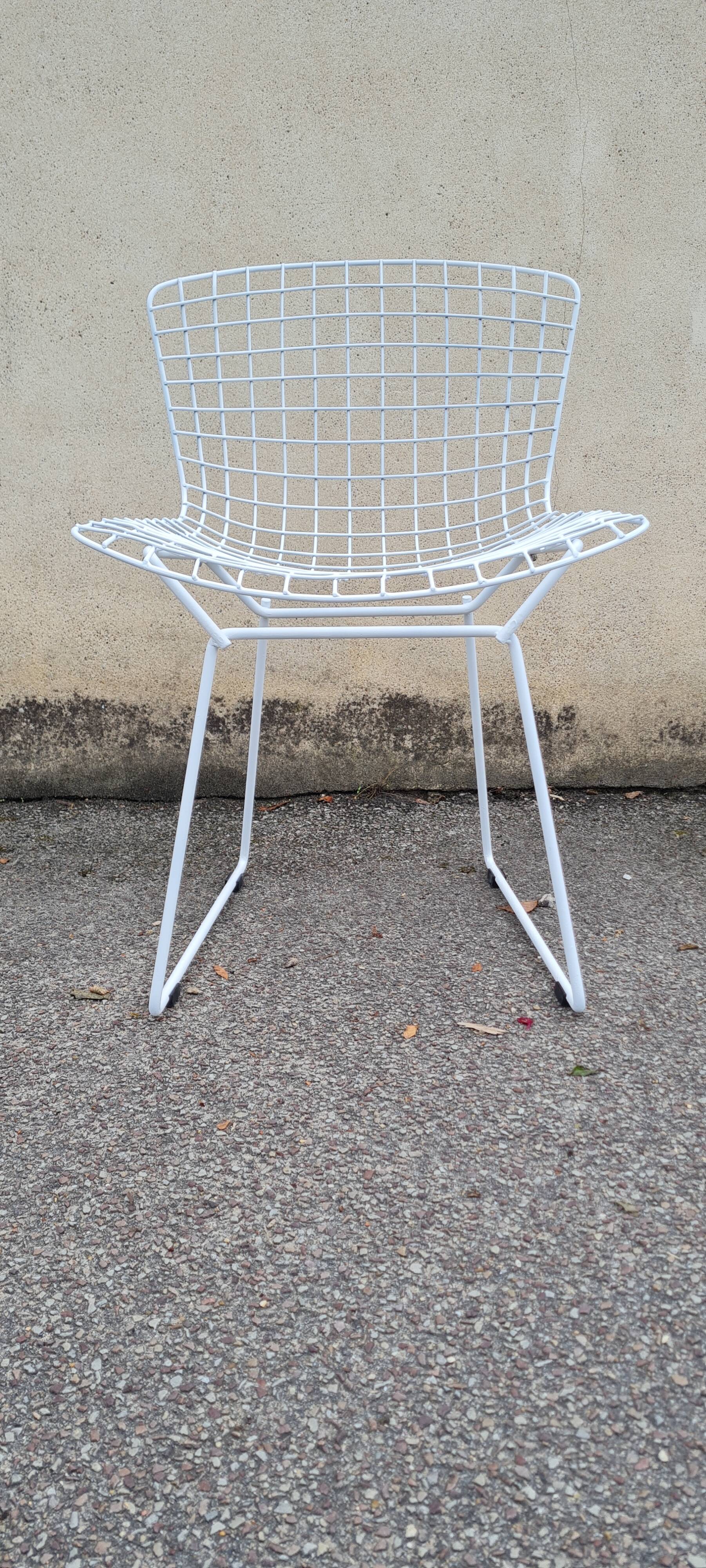 Chair wire by Harry Bertoia