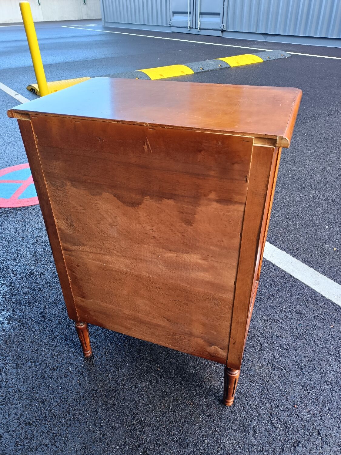 Old sideboard bedside Louis XVl style