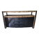 Multicoloured lacquered reclaimed wood buffet INDUSTRIAL