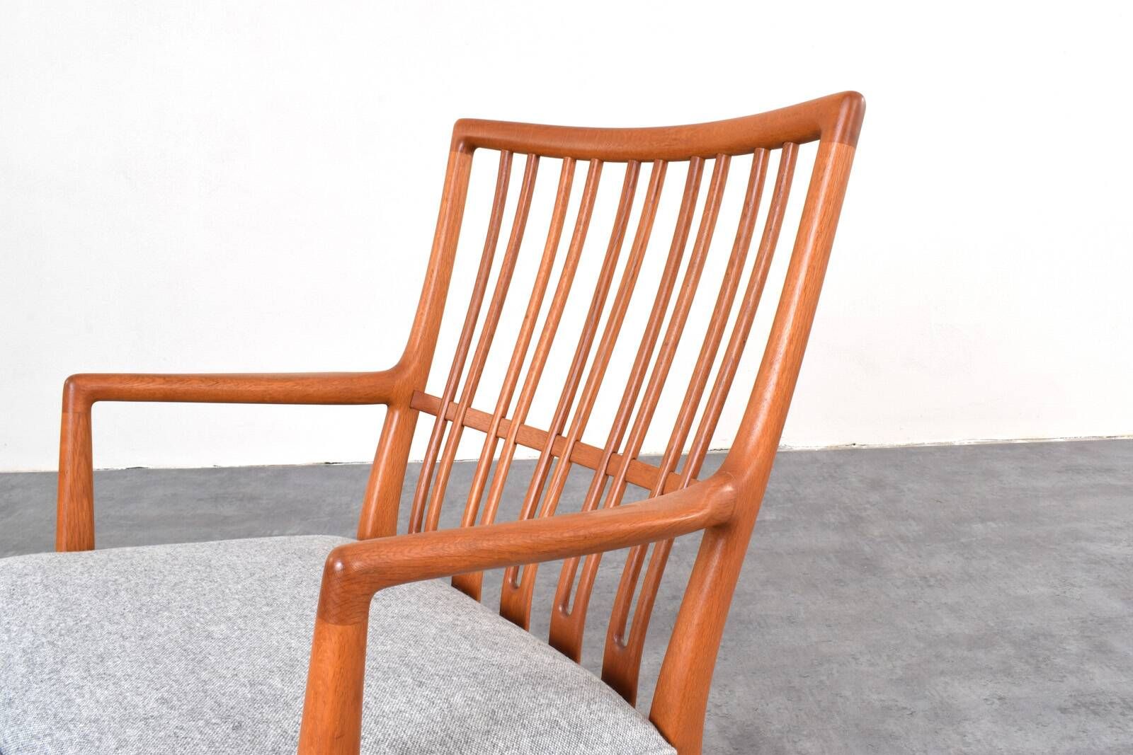 Oak ML33 Rocking Chair by Hans J. Wegner for A/S Mikael Laursen, 1950s