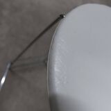 Stool 1980 steel wire and vinyl max sauze style