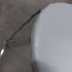 Stool 1980 steel wire and vinyl max sauze style