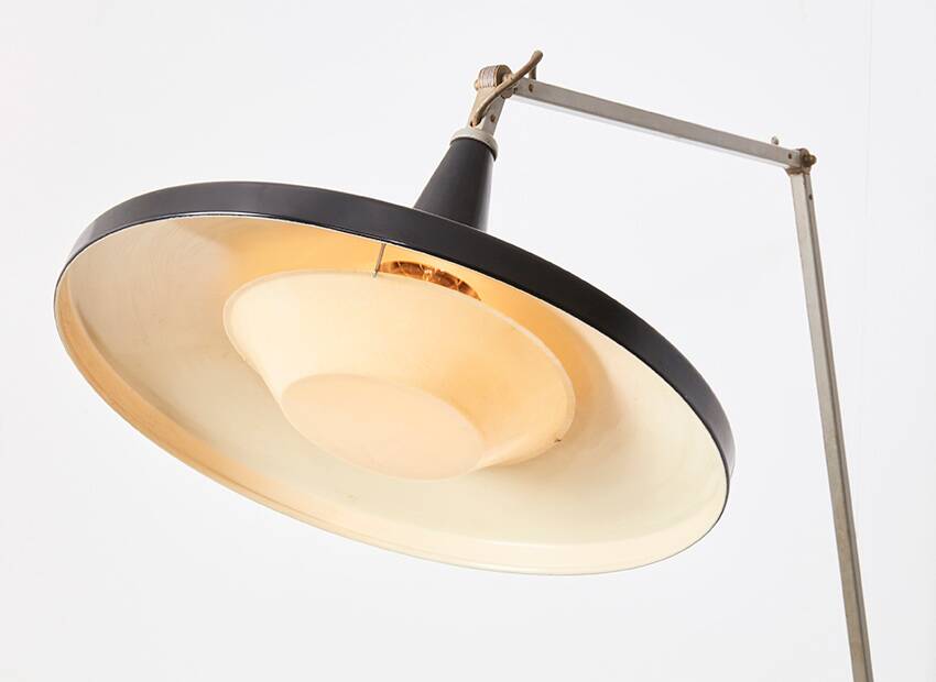 Wim Rietveld Panama Wall Lamp Model 4050 for Gispen 1955