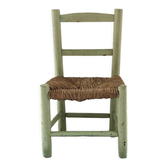 Mulched children's chair, country spirit