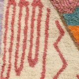 Traditional handcrafted Berber rug, size 140 x 260 cm