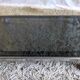 Side table in chromed metal and smoked glass, 60s-70s