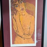 Colored lithograph, 1970s
